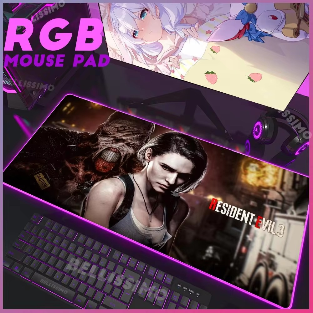 Rgb Mousepad - R_resident E_evil Serisi RGB Oyun Mousepad'i