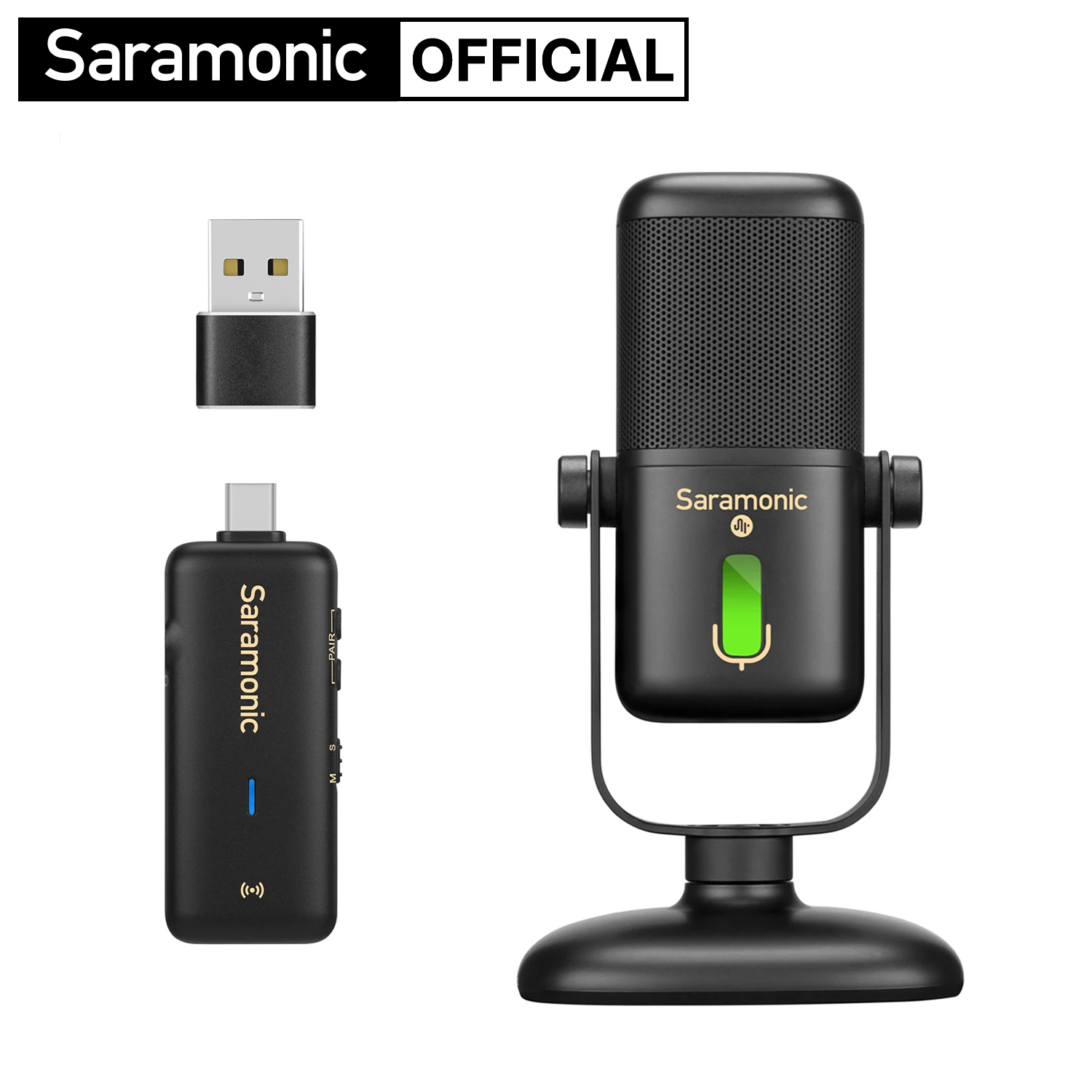 Pc Gaming Youtubers - SaraSR-MV2000W usb'li mikrofon stüdyo kablosuz PC