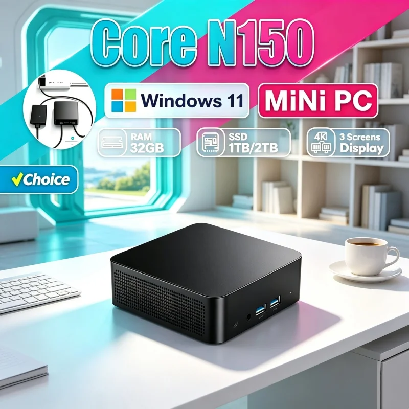 Pc Gaming Optimization - 2026 Optimize Edilmiş Core N150 MINI