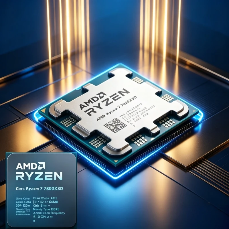Amd Cpu Ryzen 7 - AMD Ryzen 7 7800X3D, 8 çekirdekli,