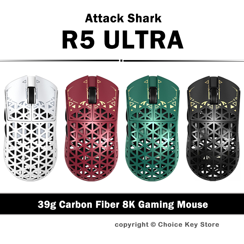 Logitech Mouse G Pro X Superlight - ATTACK SHARK R5 Ultra Kablosuz Oyun