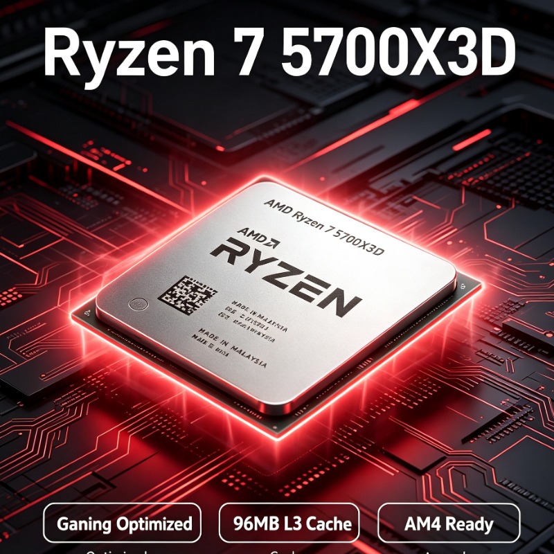 Amd Cpu Ryzen 7 - Ryzen 7 5700X3D Toplu Masaüstü İşlemci