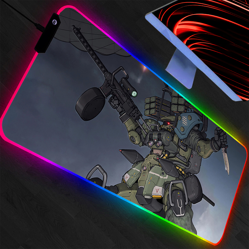 Rgb Mousepad - Büyük Mouse Pad Mobile Suit Gundam