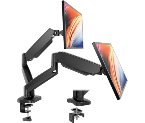 Dual Monitor Arm - Çift Monitör Standı Kolu, Gaz Yaylı