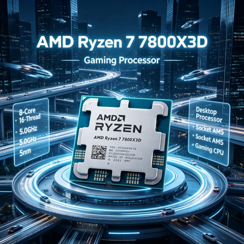 Amd Cpu Ryzen 7 - AMD Ryzen 7 7800X3D R7 7800X3D