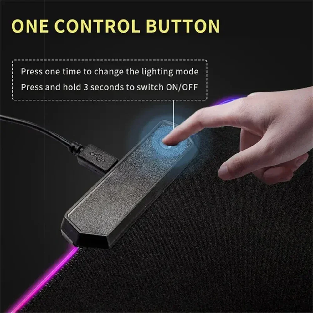 LED Işıklı Masa Matı XXL Bilgi - Rgb Mousepad incelemesi ve fiyatı