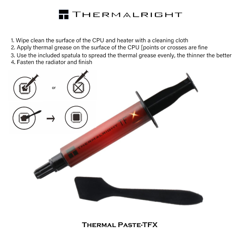 TFX 2g/6.2g Thermalright terma - Thermal Paste incelemesi ve fiyatı