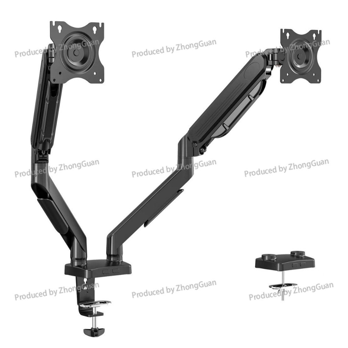 Gazlı Yaylı Çift Kollu Monitör - Dual Monitor Arm incelemesi ve fiyatı
