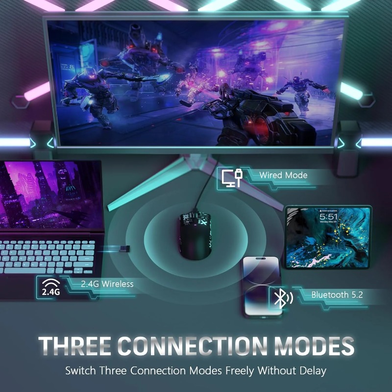 ATTACK SHARK X11 Kablosuz Oyun - Pc Gaming Mini incelemesi ve fiyatı