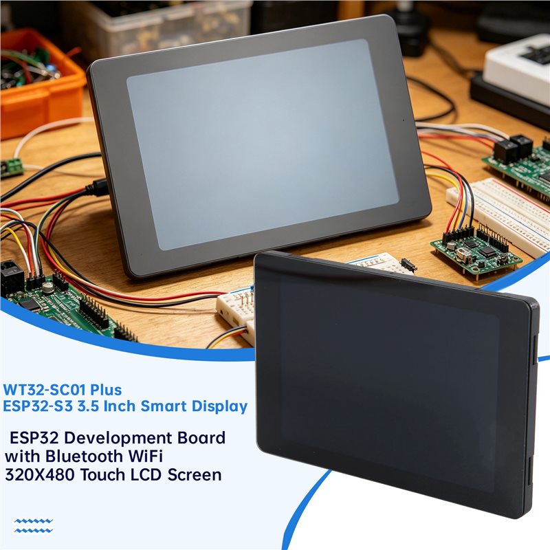 [ABDH] WT32-SC01 Plus ESP32-S3 - Dual Monitor Arm incelemesi ve fiyatı