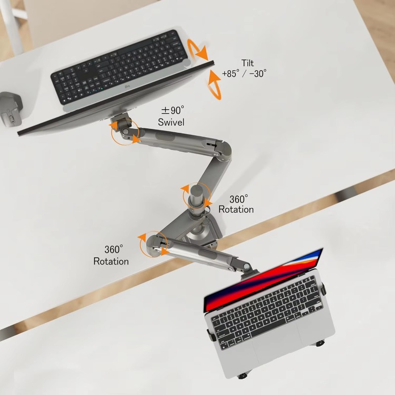 Çift Kollu 2'si 1 Arada Kombin - Dual Monitor Arm incelemesi ve fiyatı