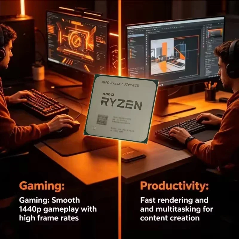 AMD Ryzen 7 5700X3D Masaüstü İ - Amd Cpu Ryzen 7 incelemesi ve fiyatı