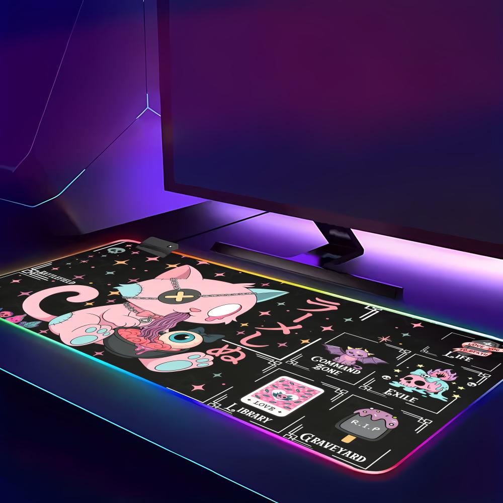 HYBXAXC Pastel Goth Kedi TCG M - Rgb Mousepad incelemesi ve fiyatı