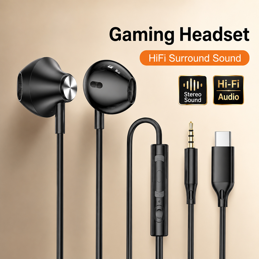 HiFi surround kulaklıklar bas  - Pc Gaming Xiaomi incelemesi ve fiyatı