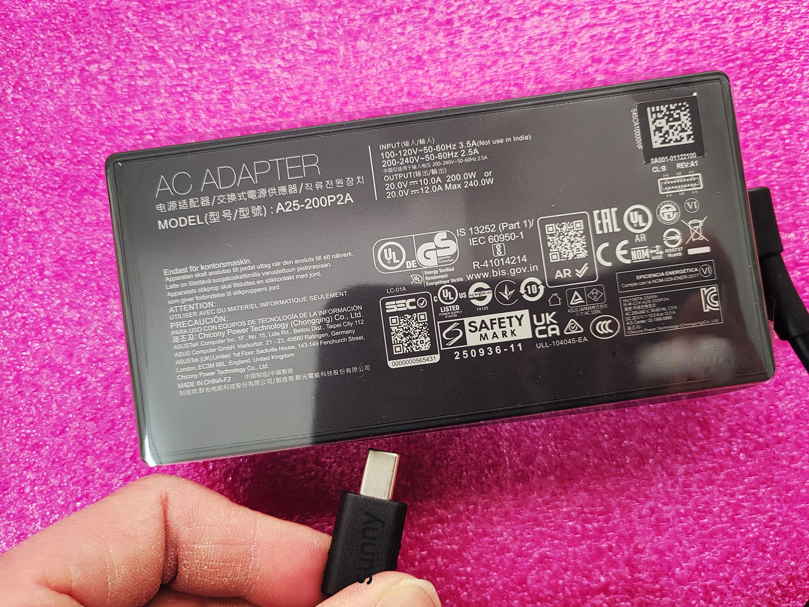 YENI OEM A25-200P2A Dikdörtgen - Pc Gaming Asus incelemesi ve fiyatı