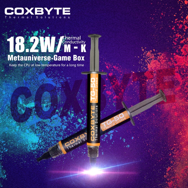 18.2W/mK Coxbyte TG-50 Termal  - Thermal Paste incelemesi ve fiyatı