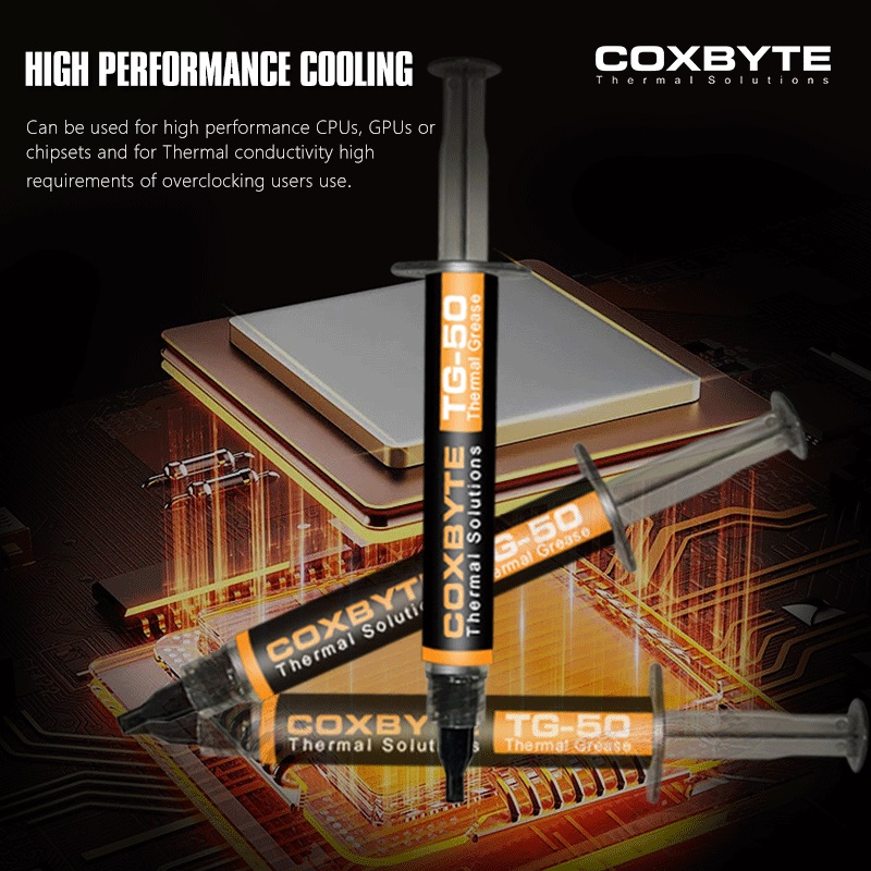 18.2W/mK Coxbyte TG-50 Termal  - Thermal Paste incelemesi ve fiyatı