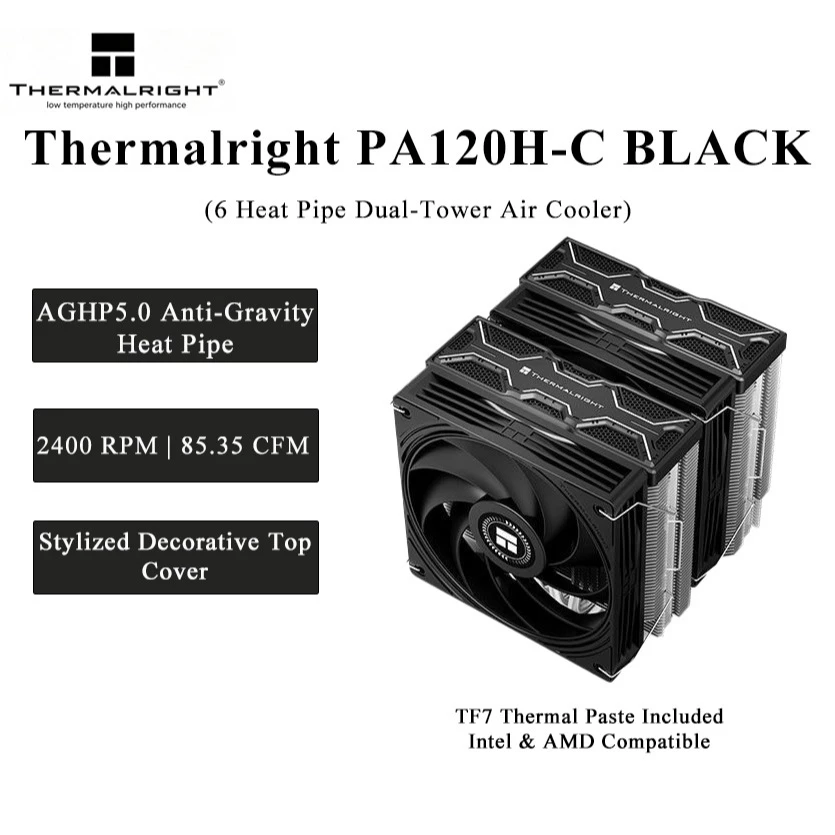 Thermalright PA120H‑C BLACK Çi - Thermal Paste incelemesi ve fiyatı