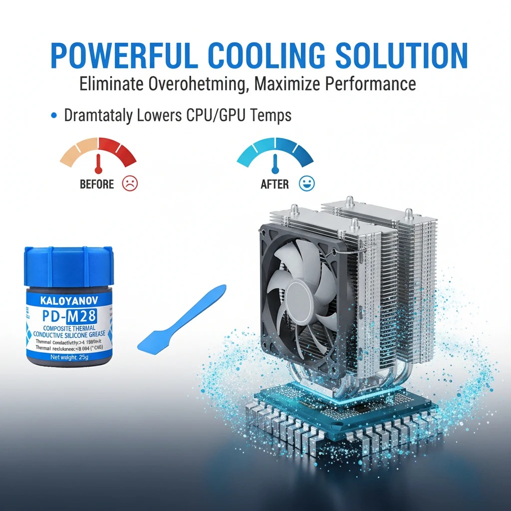 Gelişmiş 25g CPU GPU Termal Ma - Thermal Paste incelemesi ve fiyatı