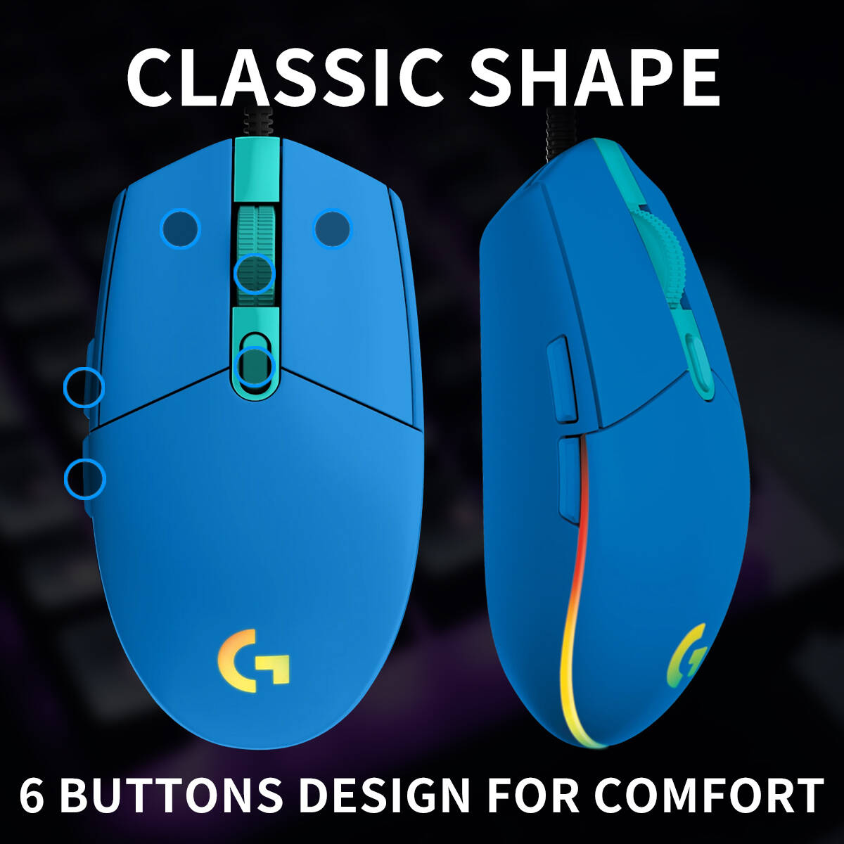 Logitech G203 Kablolu Oyun Mou - Pc Gaming Optimization incelemesi ve fiyatı